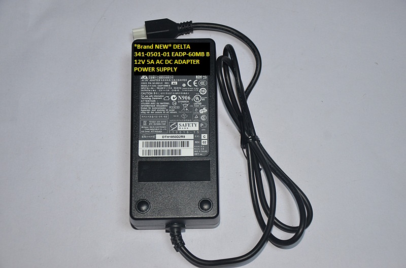 *Brand NEW*DELTA EADP-60MB B 12V 5A 341-0501-01 AC100-240V AC DC ADAPTER POWER SUPPLY